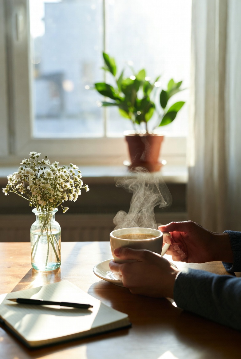 Mulai Hari dengan Kelembutan: 5 Kebiasaan Pagi yang Membuat Jiwa Terasa Damai